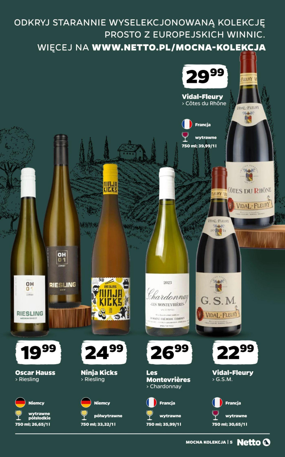 Leták Netto gazetka - Wina, Polsko - strana 6