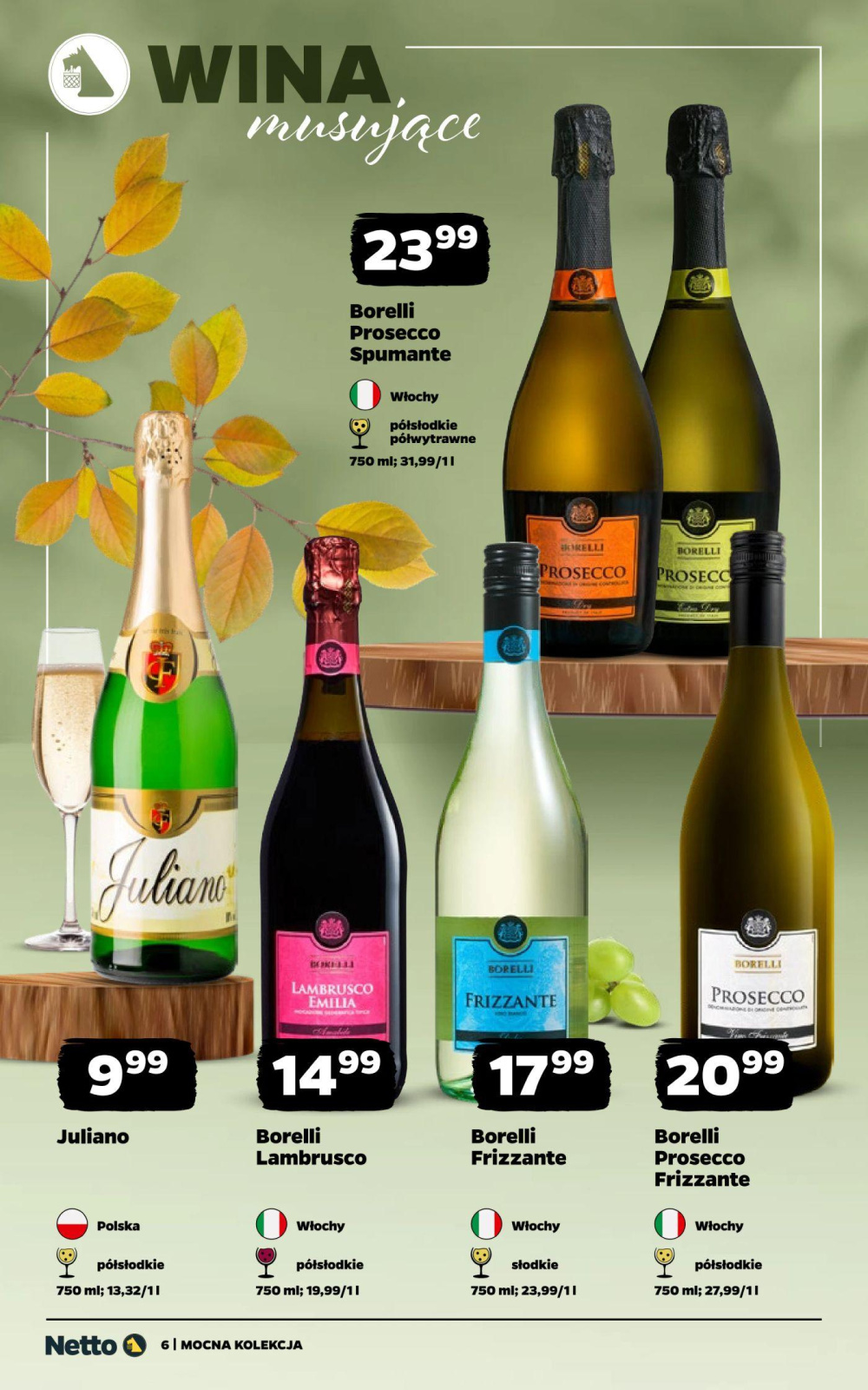 Leták Netto gazetka - Wina, Polsko - strana 8