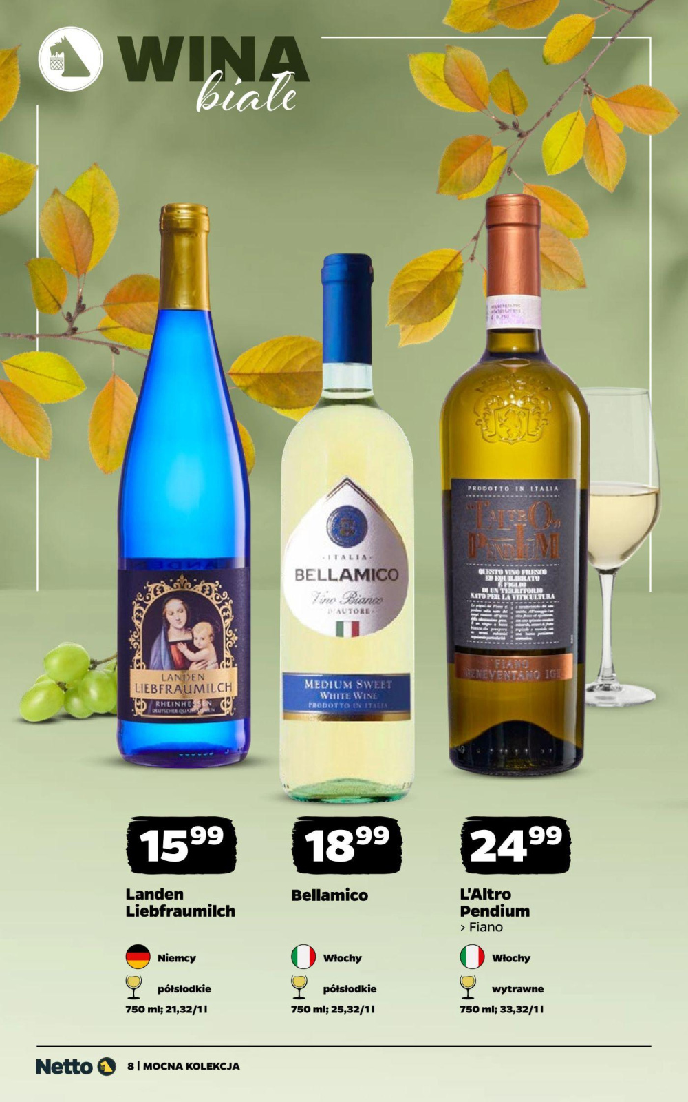Leták Netto gazetka - Wina, Polsko - strana 12