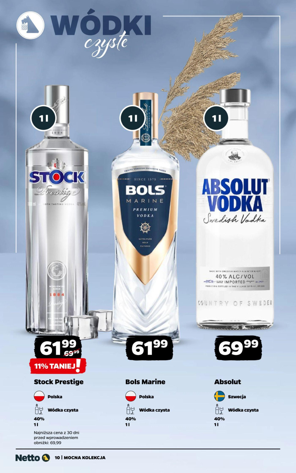 Leták Netto gazetka - Mocne Alkohole, Polsko - strana 10