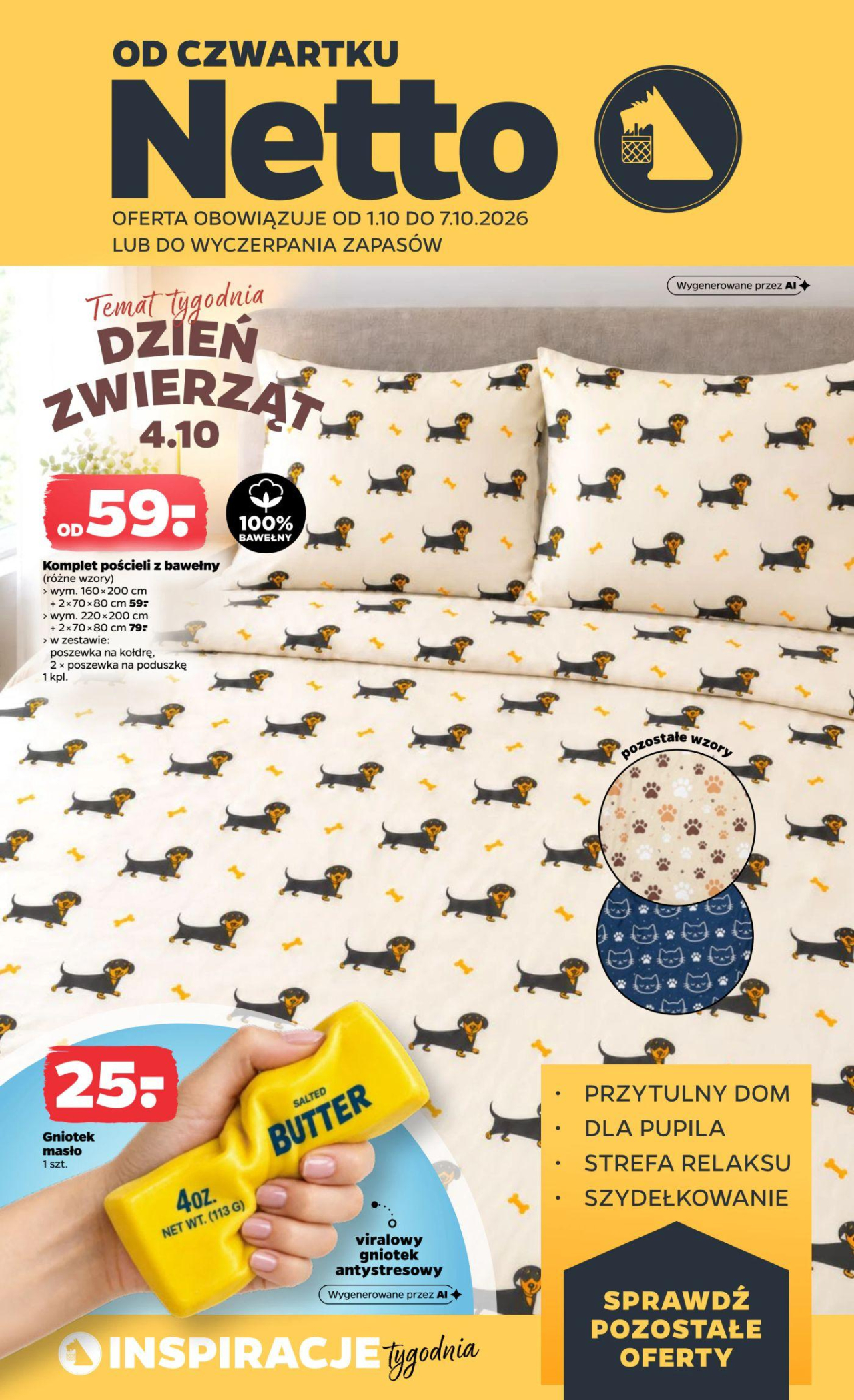 Netto gazetka - Non food od 1. 10. 2026