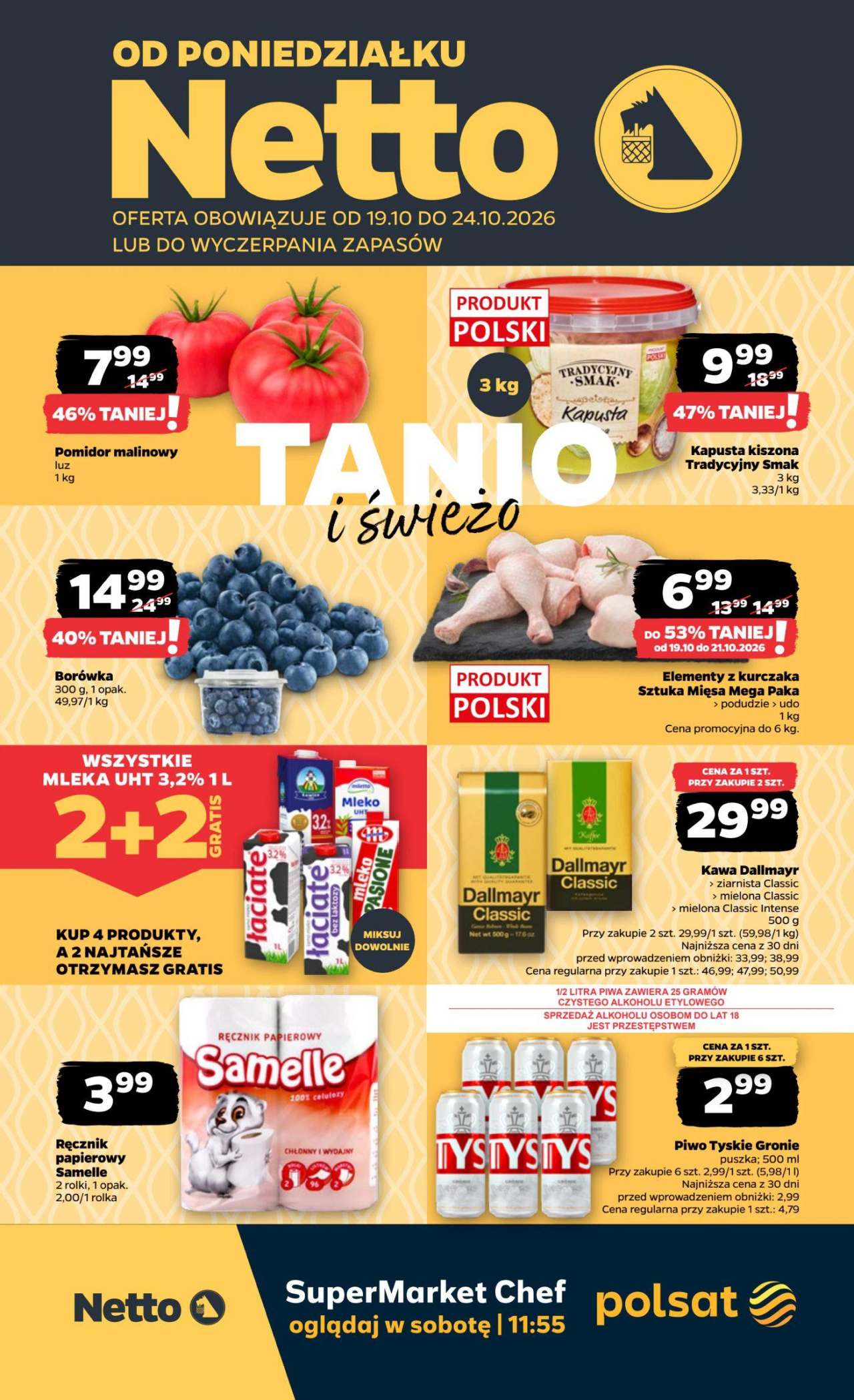 Netto gazetka od 19. 10. 2026